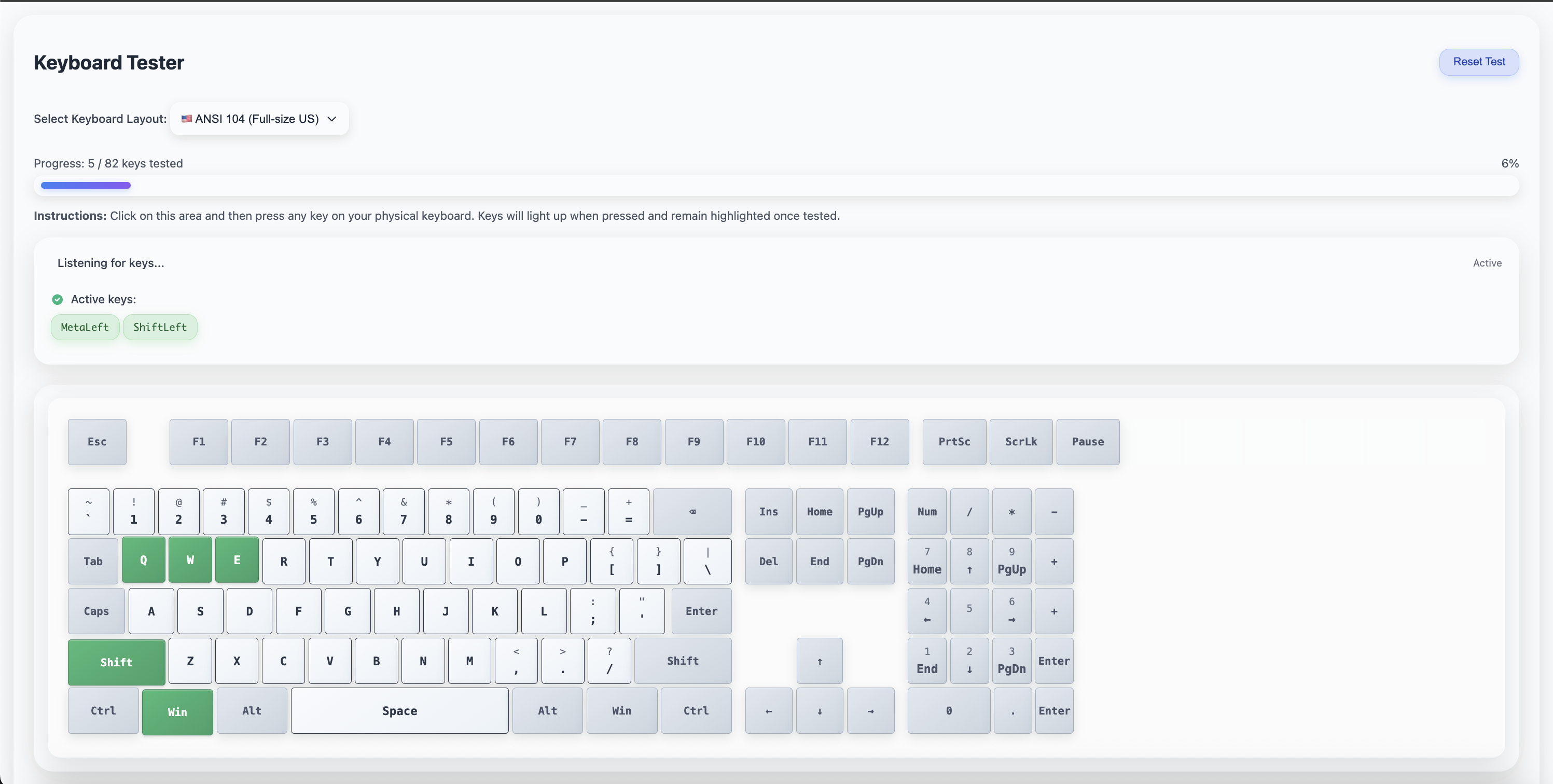 keyboard-tester